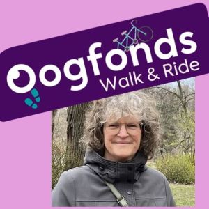 Sonja loopt een sponsortocht voor het Oogfonds